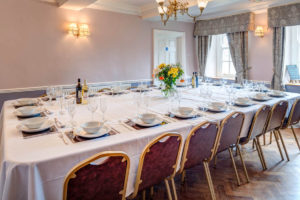 Toft Hall dining room