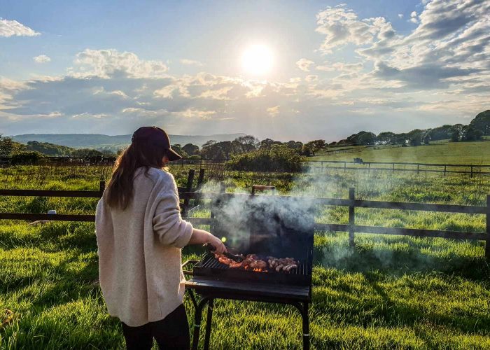 BBQ at toft Estate